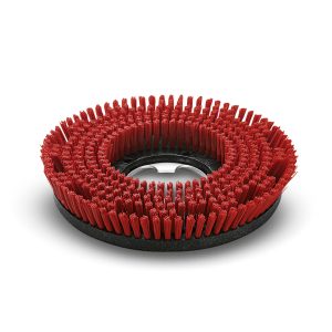 Cepillo circular, medio, rojo, 430 mm