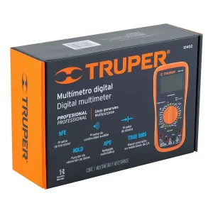 MULTITESTER DIGITAL PROFESIONAL CON RMS VERDADERO