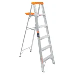 ESCALERA DE TIJERA TIPO II 5 PELDAÑOS Y BANDEJA